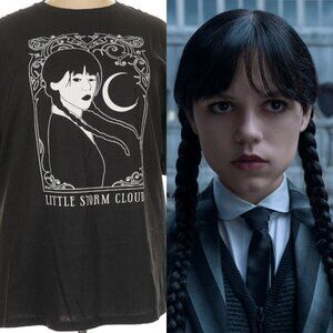 Wednesday Addams Little Storm Cloud oversized tshirt XXL